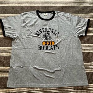 Old Navy T-Shirt Jasper Vintage Riverdale Bobcats 100% Cotton New in Package